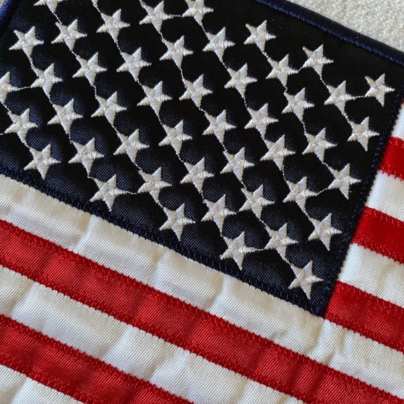 Champion American Flag Patch Reverse Weave Sweatshirt - Picture 6 of 6